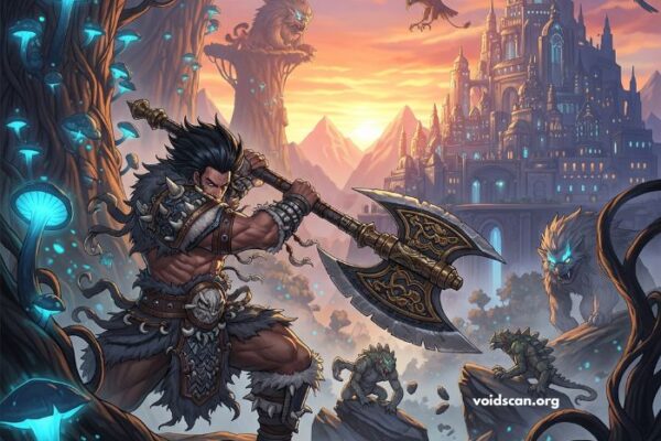 Barbarian’s Adventure in a Fantasy World