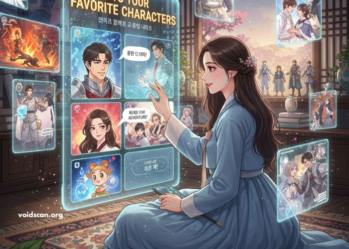 Talk to your favorite characters